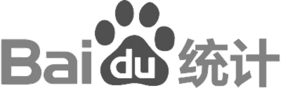 Baidu Tongji logo black white grayscale